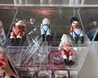 Jointed Santa and Soldiers Ornaments!