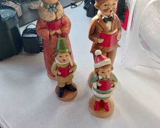 4 Piece Vintage Caroler Set!