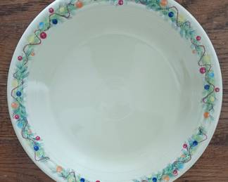 Brand New Fiestaware Christmas Plates!