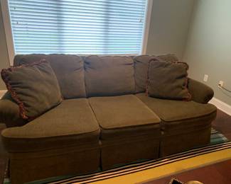 Super comfy sofas…cozy spot to curl up and watch TV…two available