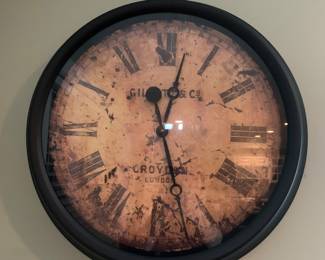 Reproduction vintage style clock