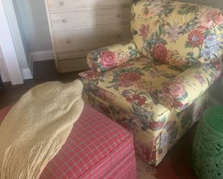 This chair is just as soft and comfy is it looks….great place to curl up with a good book