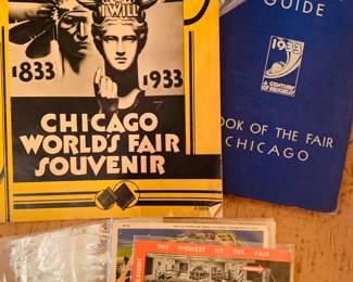 we have a TON of Chicago and New York World's fair collection
