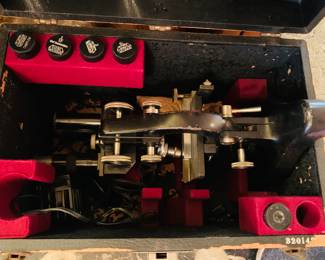 Ernst Wexlee antique microscope 