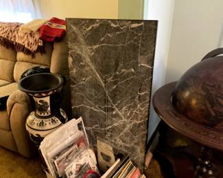 Marble top for the coffee table (in reverse)