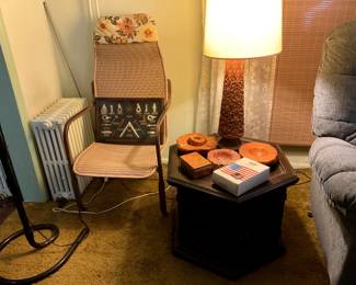 Vintage metal chair