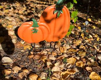 Metal pumpkins