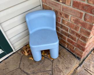 Child’s plastic chairs