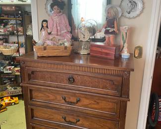 Dixie Furniture Co mahogany chest
