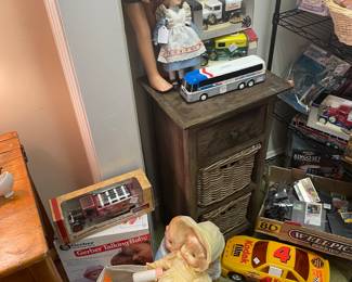 Vintage and collectible dolls and toys