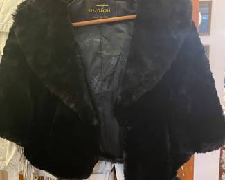 Vintage fur wrap
