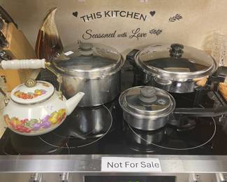 More Salad Master
Stove not for sale