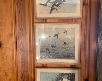 1950’s illustrator Richard E Bailey bird prints