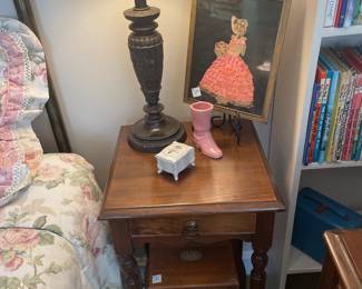 Mahogany nightstand
