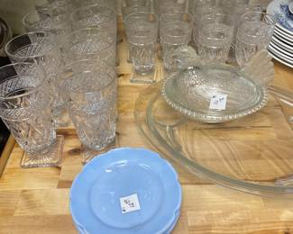 Imperial Cape Cod stemware and depression