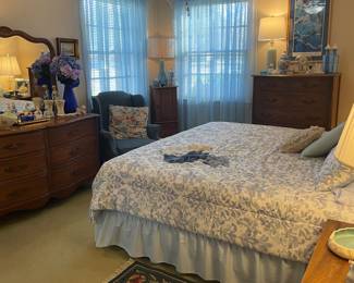 View of master bedroom
