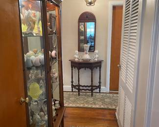 View of hallway off living room