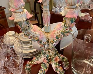 Dresden style candelabra