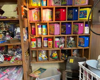 Collectible lunch box and thermos collection