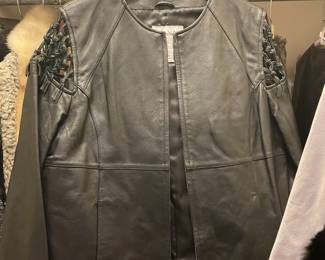 Leather jacket