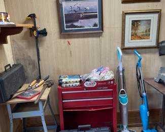 Craftsman tool chest and DeWalt reciprocal saw