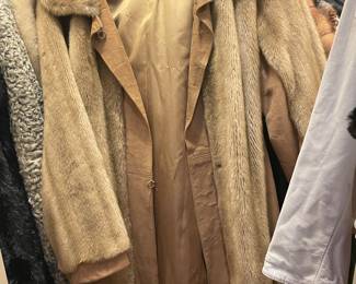 Faux fur sweater jacket