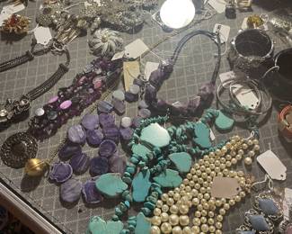 Designer costume jewelry