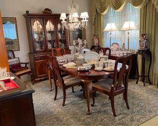 View of dining room