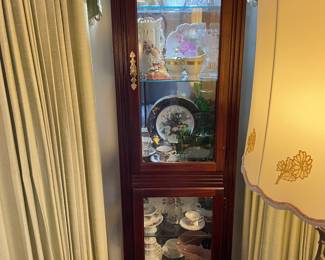 Mahogany curio