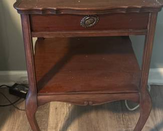 Antique plant stand