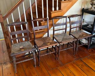 Side chairs from the Visher Ferry house 