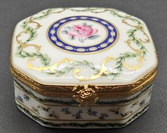 Limoges Haviland Louveciennes Trinket Box