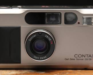 Contax T2 35mm Titan Silver Point & Shoot Camera