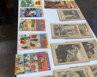 Vintage comic books