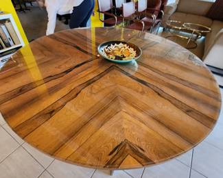 1960s Richard Young round dining table