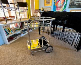 Chrome bar cart
$200