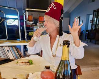 Taking a break Sunday from organizing