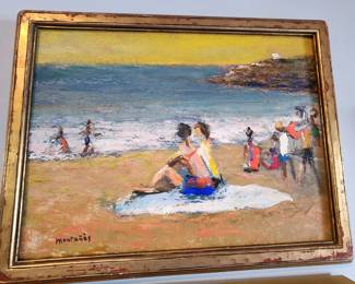 sweet beach painting