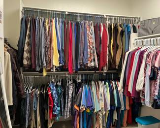 Men’s and Women’s clothing