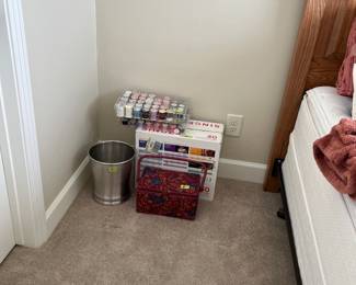 Singer sewing machine and notions