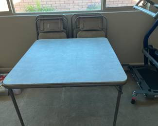 Vintage Samsonite card table