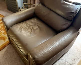 Leather Chair Matches Couch