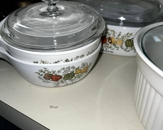 Corning Ware Spice of Life Casserole Dishes