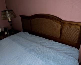 Vintage Cane Headboard