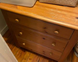 #66 - $100 each Wood Chest of Drawers 30"Wx18"Dx30"H (one of two)