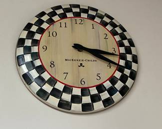 #40 - $24  Mackenzie Childs Clock