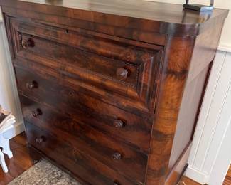 #31 - $450 - Wood desk w/3 drawers 42"Wx22"Dx45"H