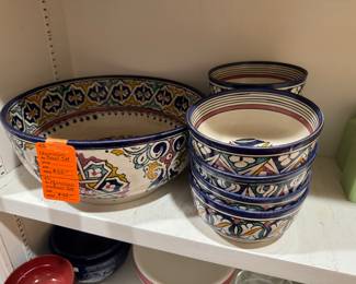 $44 - Moroccan set of bowls 