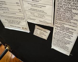 #7 - $180 each  - One of Two West Elm Chairs 28"Wx31"Dx29"H