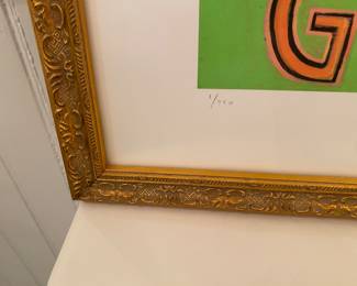 #68A - $70 each Hal Mayforth numbered Prints 17"Wx21"H "Gladly"